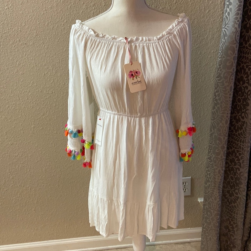 Cool White dress